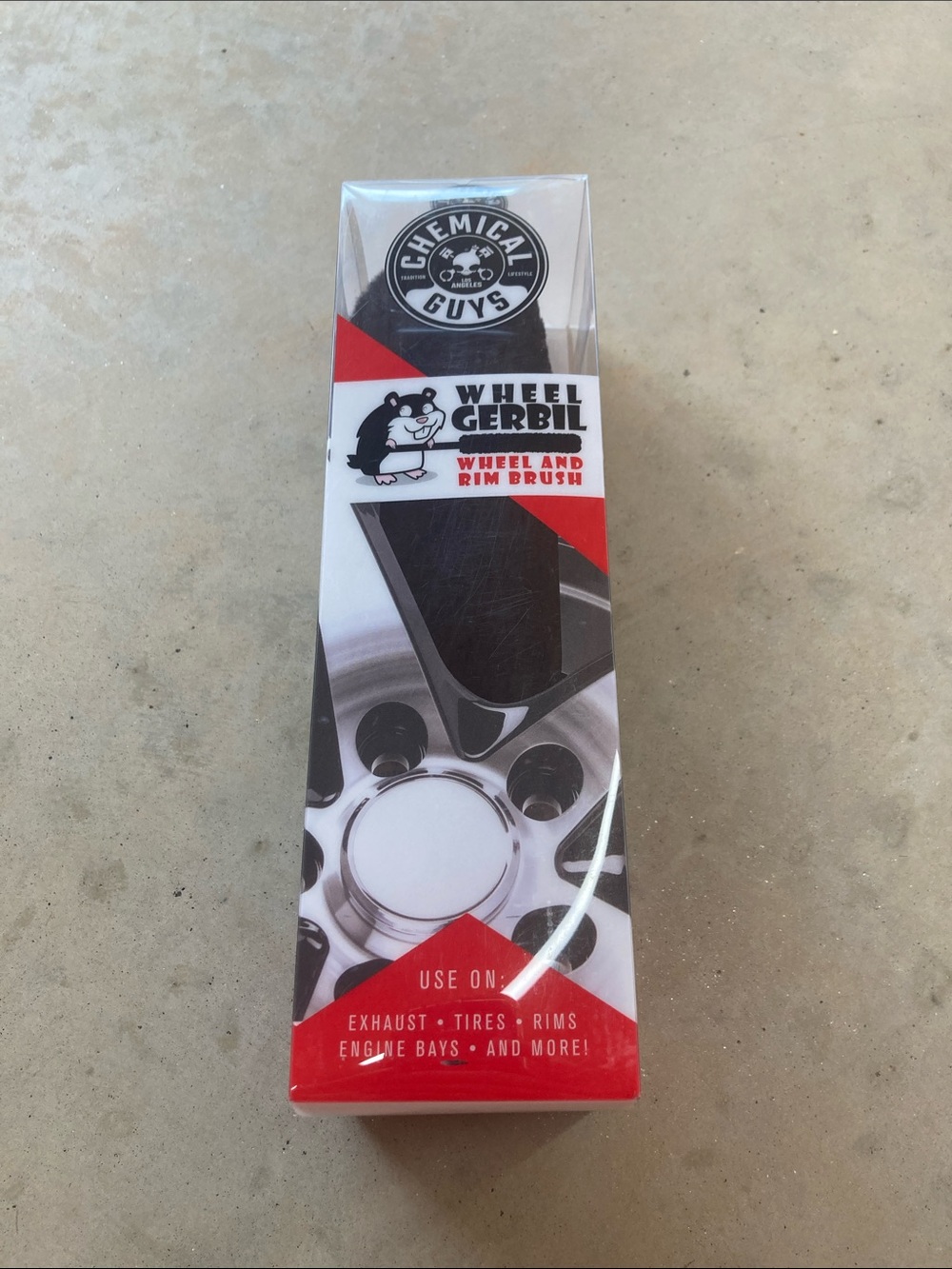 Chemical Guys Gerbil Wheel and Rim Brush-Detailing-Part Number: ACC_B01-Like New